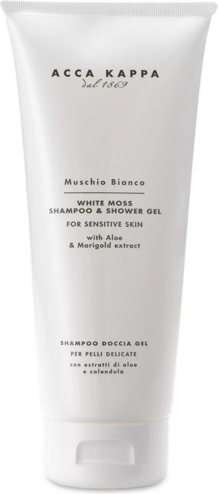 Acca Kappa White Moss Shampoo and Shower Gel (200 ml)