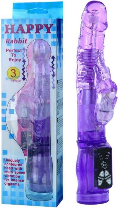 Image du produit Debra Vibromasseur Happy Rabbit Rotation & Wave Violet