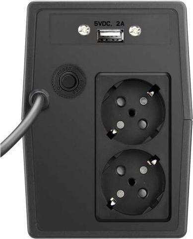 Image du produit Online USV YUNTO Smile 600 600VA/360W Onduleur interactif de ligne (600 VA, 360 W, Line-interactive Onduleur)
