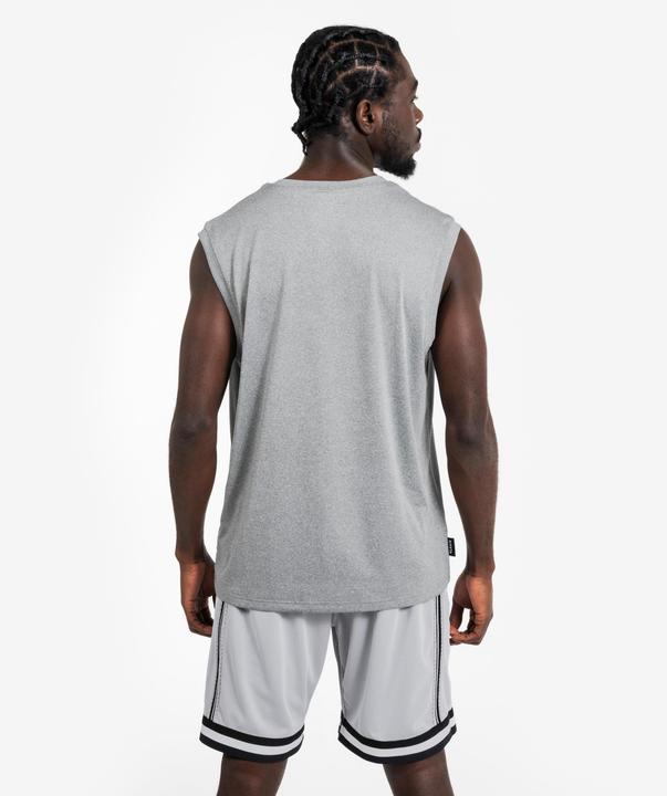 Actual product image Kipsta Damen/Herren Basketball Shorts wendbar leicht - SHR 500 schwarz-weiss (M)