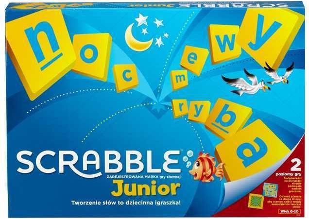 Actual product image Mattel Gra Scrabble Junior (Polish)