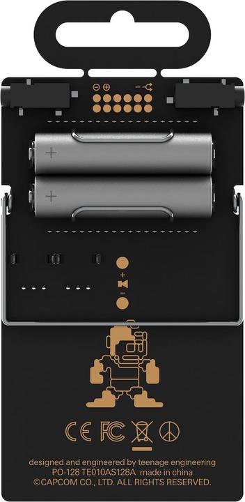 Actual product image Teenage Engineering Synthesizer PO-128 Mega Man