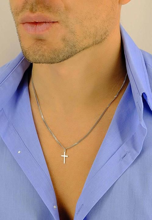 Immagine prodotto Muau Croce (Oro bianco 750/18 carati)