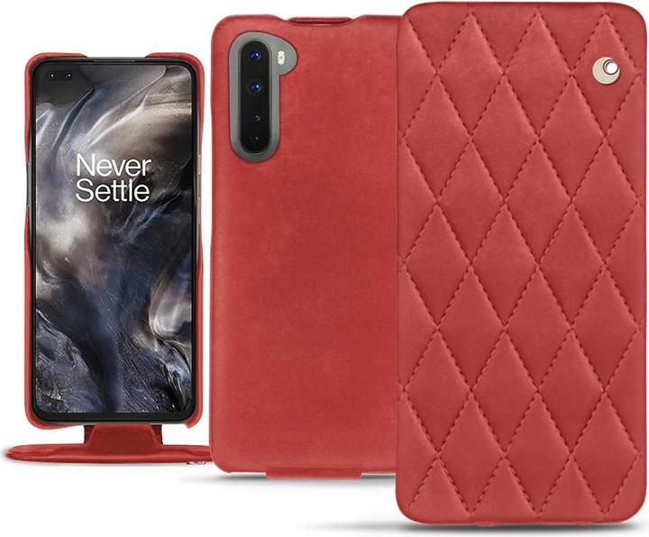 Actual product image Noreve Leather cover vertical (OnePlus North)