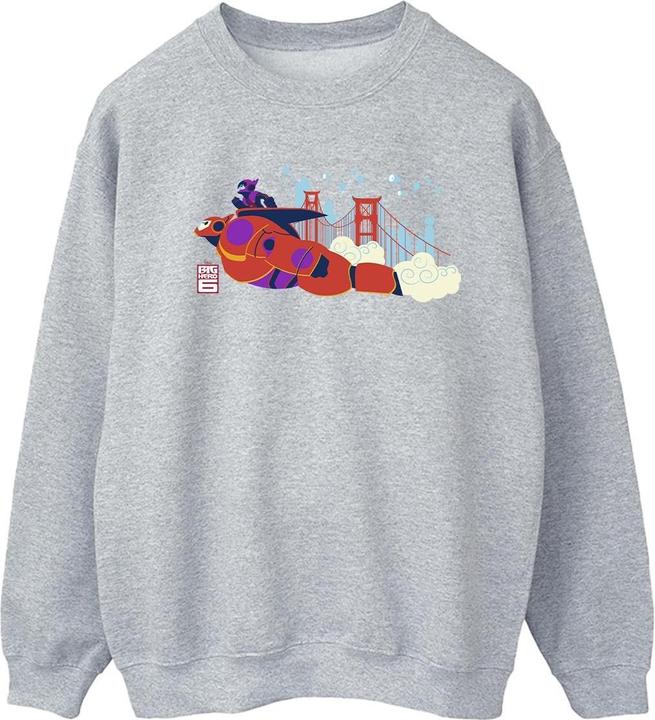 Disney Big Hero 6 Baymax Hiro Bridge Sweatshirt (M)