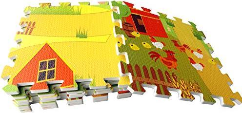 Produktbild Activity Board Premium Bauernhof-Puzzlematte, 9-teilige Schaumstoffmatte