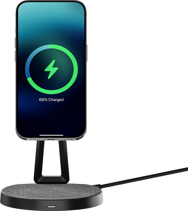 Immagine prodotto Xlayer Magfix Pro 2 In 1 Caricabatterie Wireless 15W Nero (15 W)