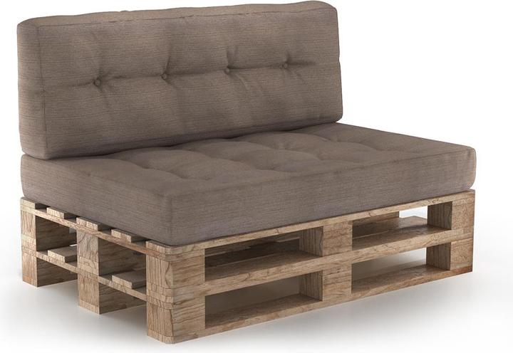 Actual product image Vicco Palettenkissen Set (120 x 40 x 20 cm, 120 x 80 x 15 cm)