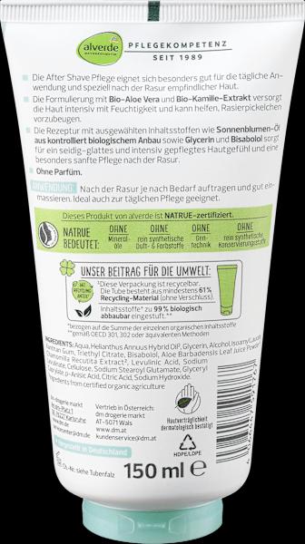 Produktbild dm alverde After Shave Pflege (Aftershave Balsam, 150 ml)