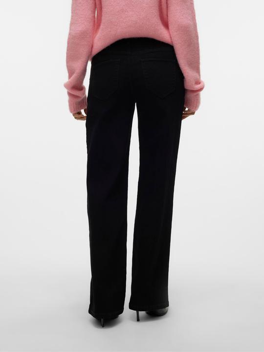 Actual product image Vero Moda VMELLY Mid Rise Weiter Beinschnitt Jeans Weit geschnitten (L)