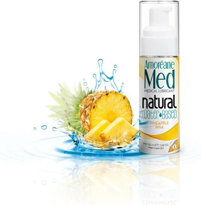 Produktbild Amoreane Wasserbasiertes Schmiermittel Ananas 50 ml (50 ml)