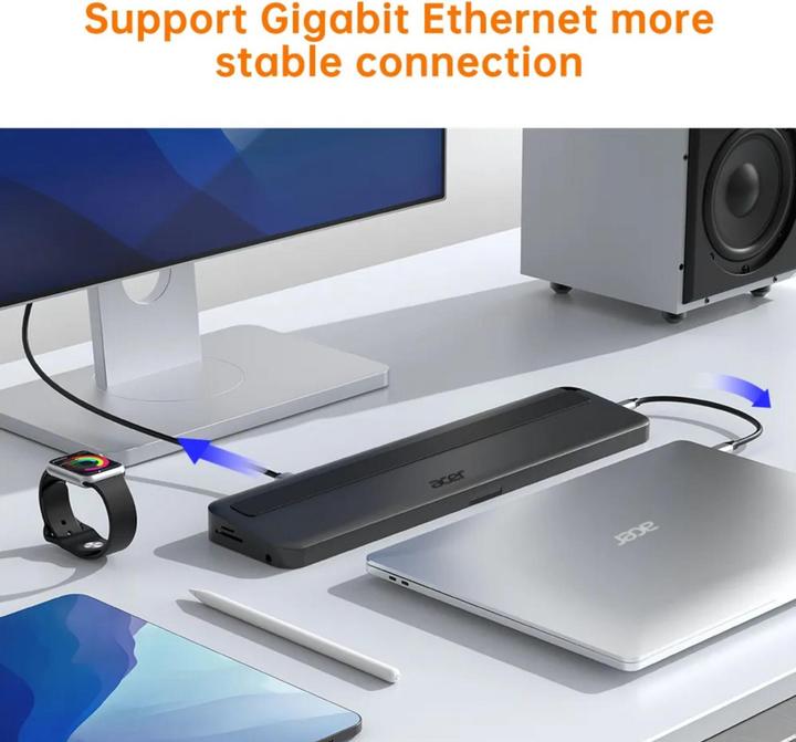 Actual product image Acer HP.DSCAB.015 (USB-C, 13 Ports)