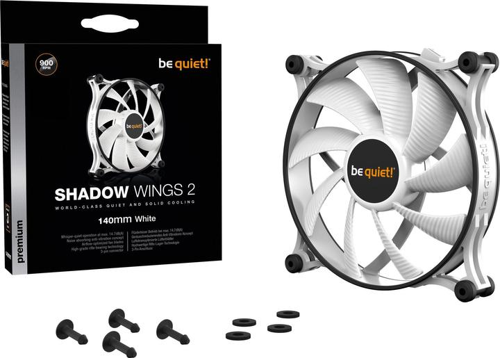 Produktbild be quiet! Shadow Wings 2 (140 mm, 1 x)