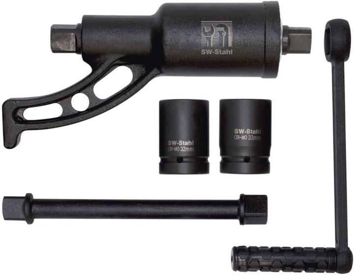 Actual product image SW-Stahl 03966L Torque multiplier 1 inch, 3,200 Nm 5-piece I Torque multiplier truck I Dre (1", 3.20 Nm)