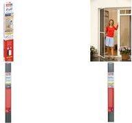 Actual product image tesa Insect screen Alu COMFORT for doors, XL insect screen (120 x 240 cm)