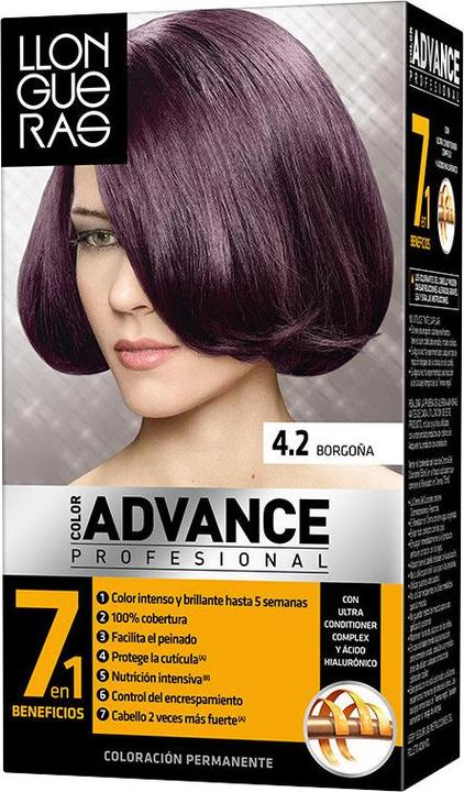 Image du produit Llongueras COLOR ADVANCE #4,2-borgoña (4.2)