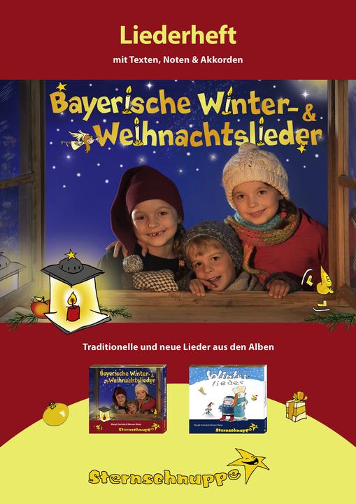 Produktbild Liederheft Bayerische Winter- und Weihnachtslieder (Deutsch, Margit Sarholz, Werner Meier, 2020)