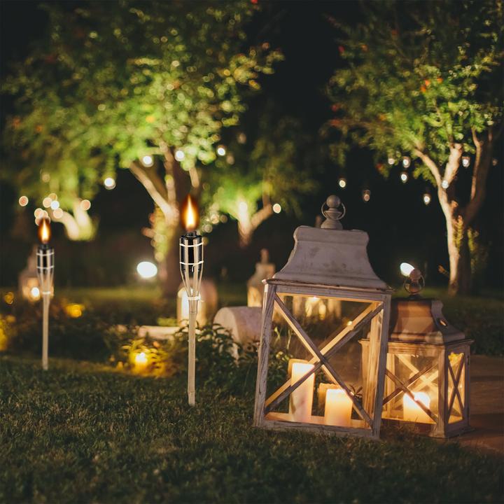 Produktbild Relaxdays 8x Gartenfackel