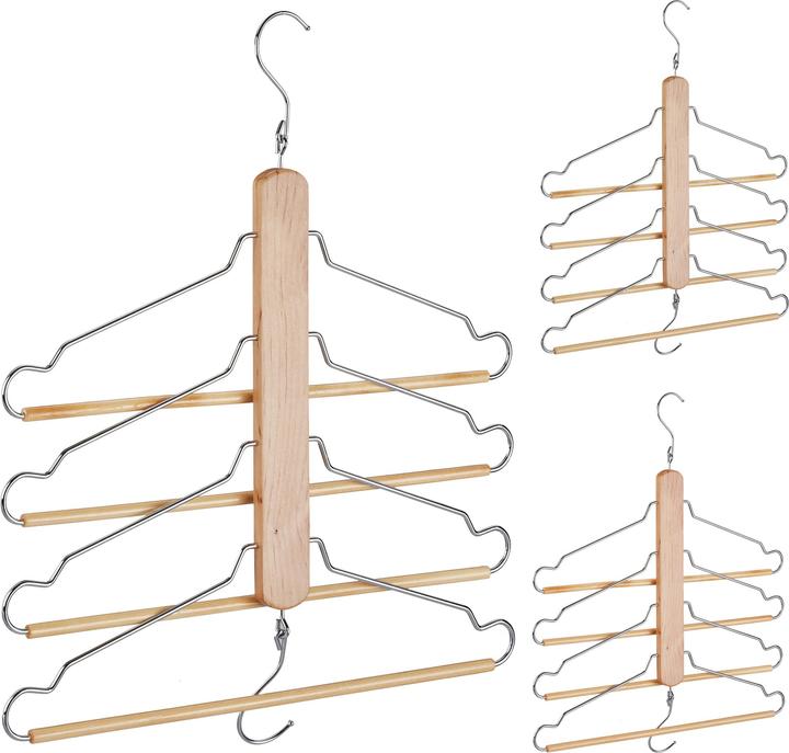 Image du produit Relaxdays Cintre multiple pour vêtements (1 x)