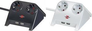 Actual product image Brennenstuhl Desktop Power USB Charger (4 x, USB-A, 1.80 m)