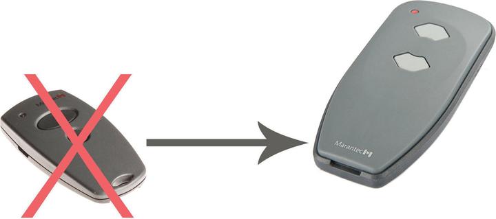 Marantec Handheld transmitter Digital 382 (Handheld transmitter)