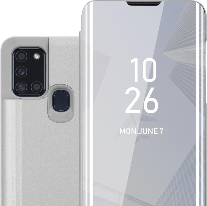Cadorabo Book Smart View Spiegel Cover (Samsung Galaxy A21s)