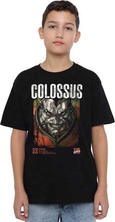 Actual product image Childrens/Kids X-Men Colossus Infographic T-Shirt (140)