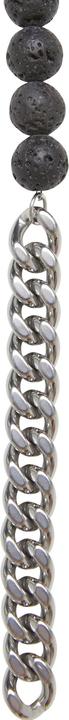 Immagine prodotto Karl Kani KK Retro Kani Lavapearl Bracelet - 186101 (100% acciaio)