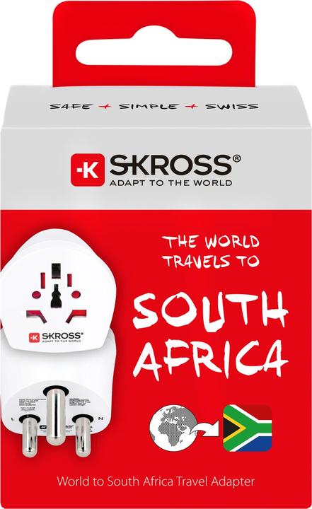 Actual product image Skross World to South Africa