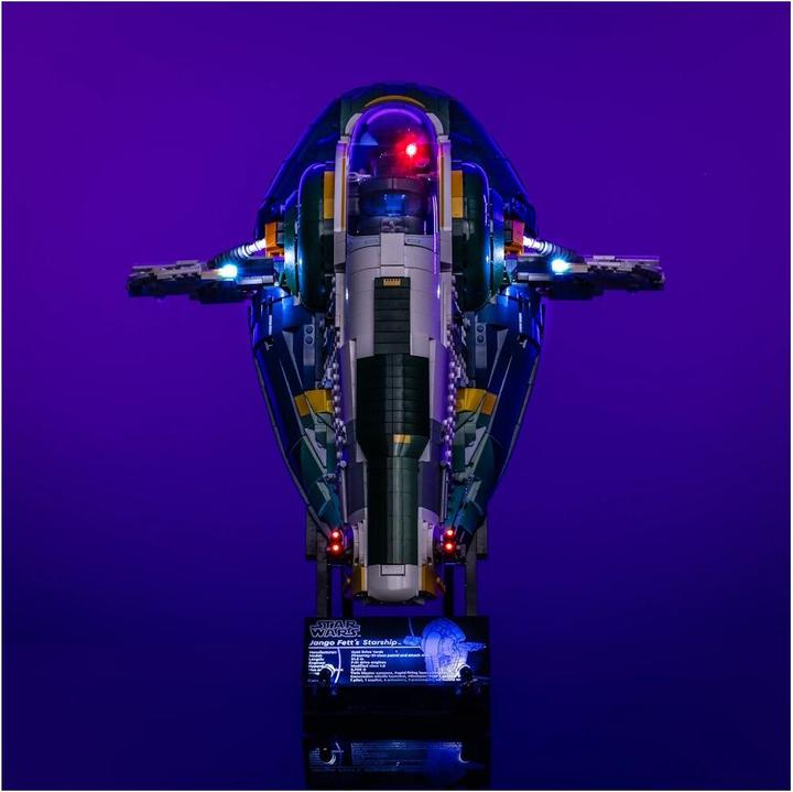 Produktbild Light my bricks LMB 2.0 LED Licht Set für LEGO® 75409 Star Wars - Jango Fetts Sternenschiff der Firespray-Klasse