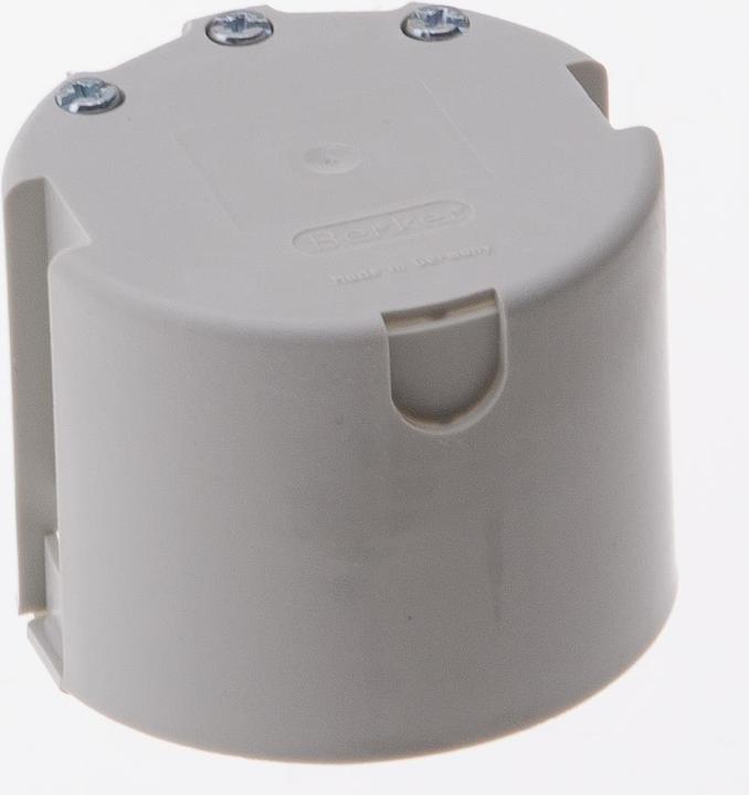 Actual product image Berker Integro inlet box size 1 grey with double pull relief