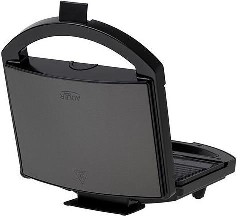 Produktbild Adler Sandwich Maker | AD 3069 | 750 W | Number of plates 1 | Black