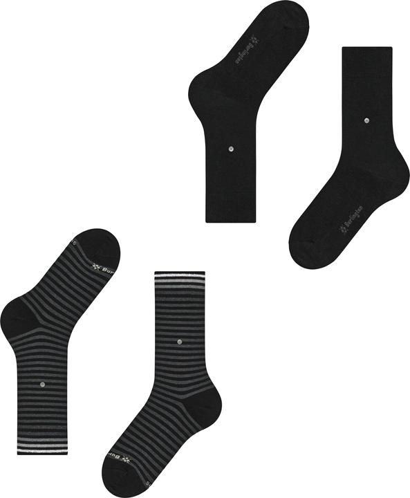 Actual product image Burlington Everyday Stripe SO - Mixed 2-Pack (pack of 2, 40 - 46)
