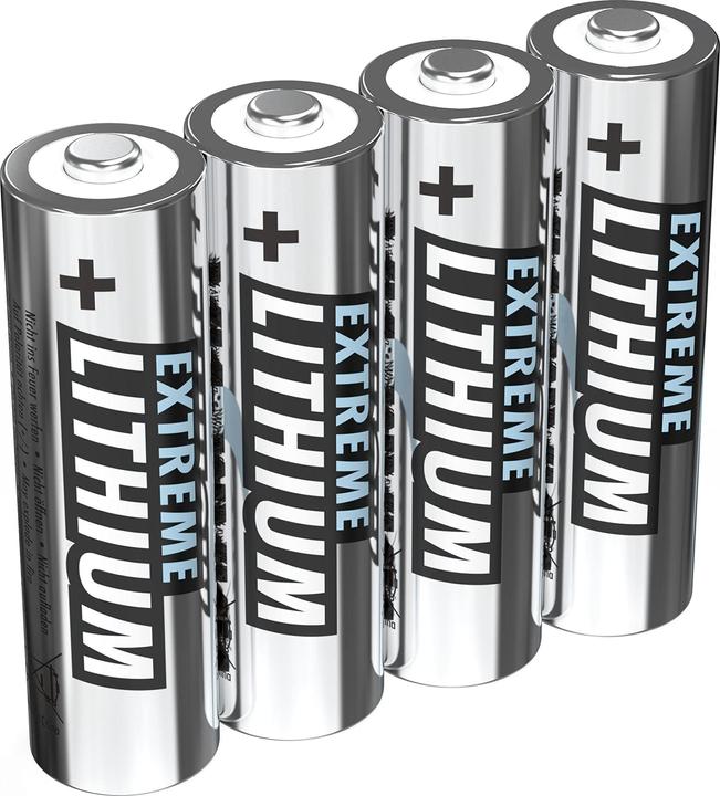 Immagine prodotto Ansmann Litio estremo (4 pz., AA, 2850 mAh)