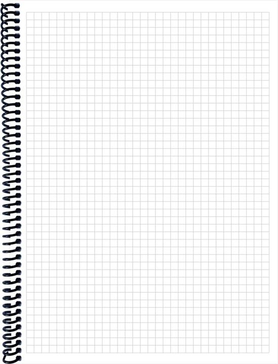 Image du produit Carnet de notes DINA 4 (A4, Quadrillé)