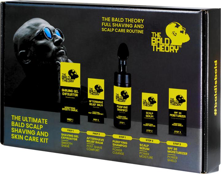 Actual product image The Bald Theory Set of 5 (Liquid shampoo)