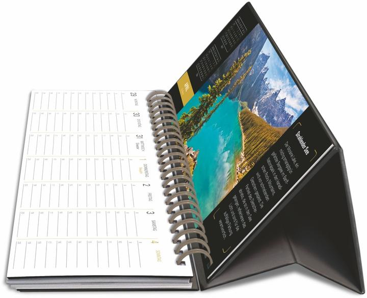 Produktbild Harenberg Naturparadiese Premium-Tischplaner 2026 - Wochenkalender mit 53 Fotografien (Harter Einband, Deutsch)
