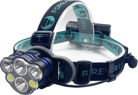 Forever Lampada frontale a LED Ultra T6 2x 10W + XP-E 2x 3W 500lm 2x 18650 1200mAh Li-Ion (500 lm)