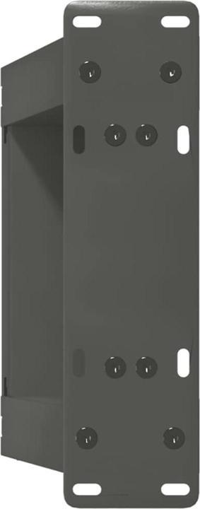 Produktbild VidaXL Couchtischbeine U-Form 2 Stk. Anthrazit 30x(30-31) cm Stahl Tischbein