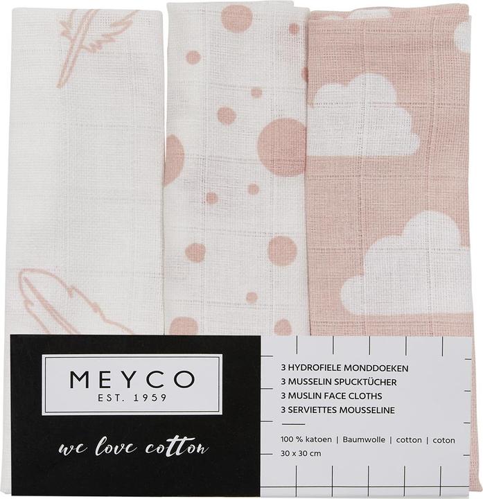 Immagine prodotto Meyco Sputacchiere di mussola (30 cm, 30 cm)