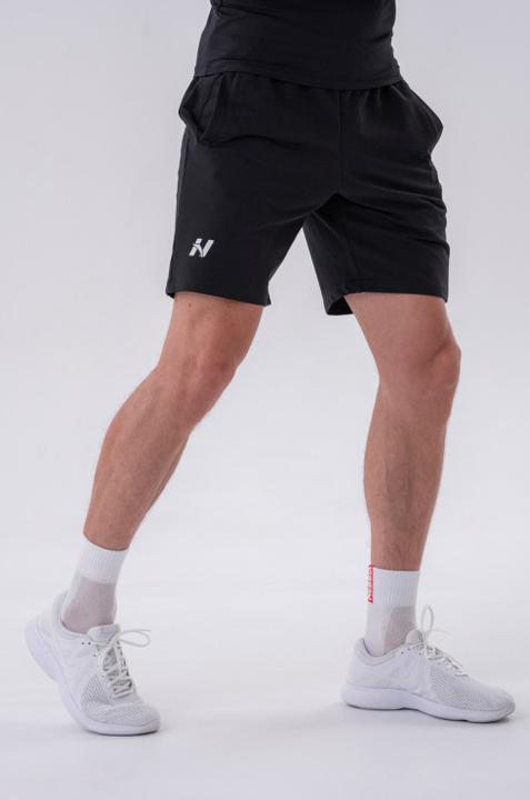 Actual product image Nebbia Relaxed-fit Shorts with Side Pockets 319 black (M)