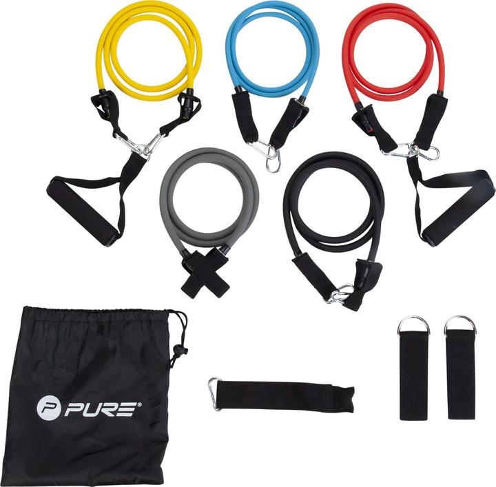 Produktbild Pure2improve Multi-Funktionales Set (1.20 m, Extra Leicht, Leicht, Mittel, Stark, Extra Stark)