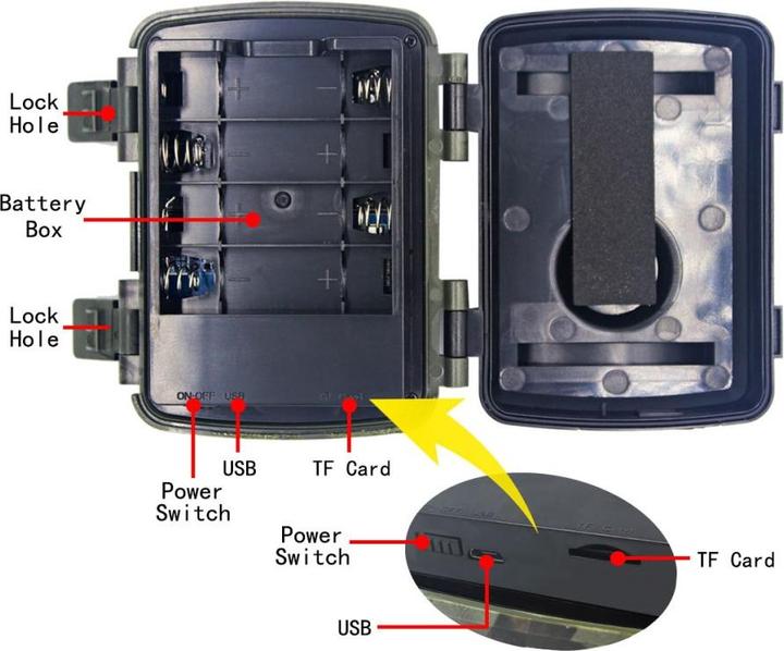 Image du produit Werkstein Mini Wildtier Kamera, 12MP, Nachtsicht