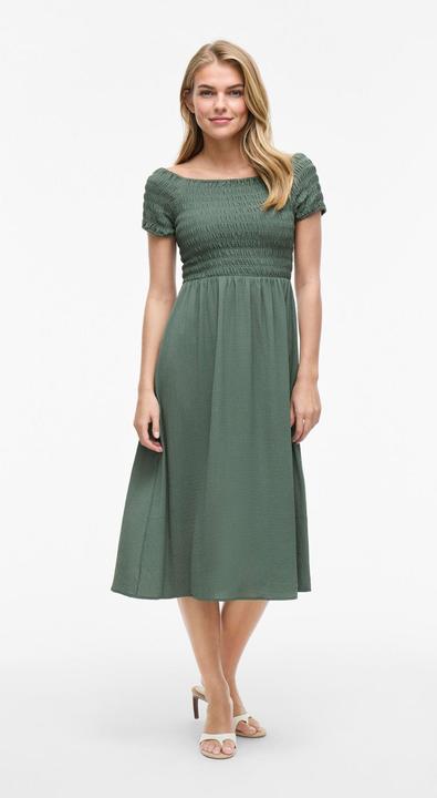 Produktbild Vila VIRITA Midi Gesmoktes Kleid (34)