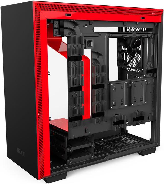 Produktbild NZXT H700i - Red (ATX, mATX, Mini-ITX, E-ATX)