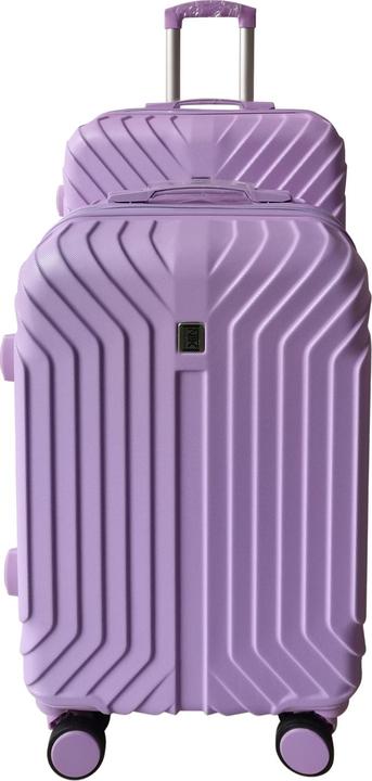 Image du produit NTK-Collection Hartschalenkoffer 2er-Set Mabell Lila (80 l, M (50 - 90l), L (90 - 115l))