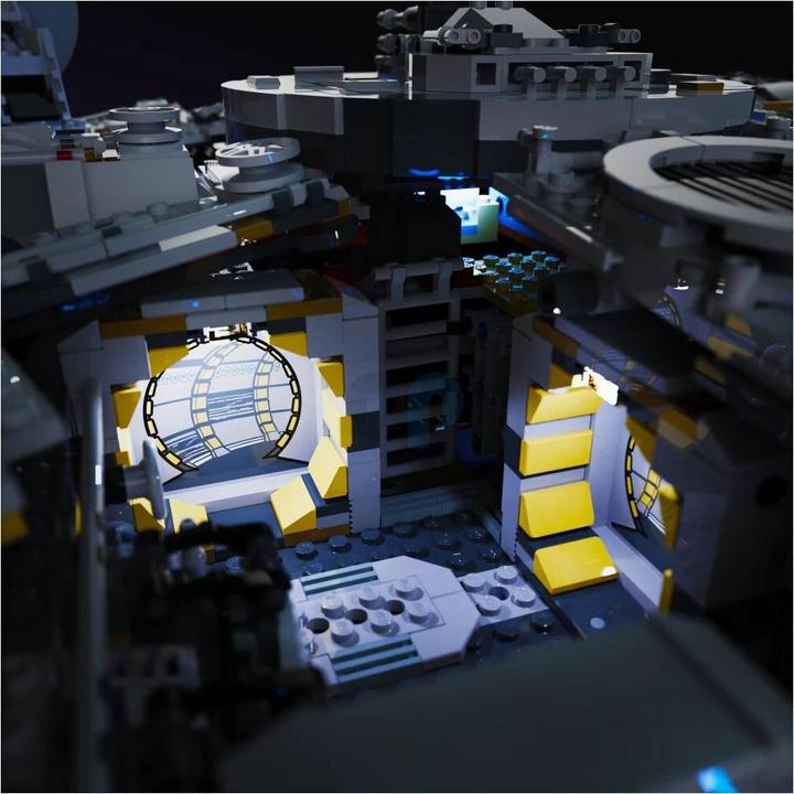 Actual product image Light my bricks LMB 2.0 LED light set for LEGO 75192 Star Wars UCS Millennium Falcon