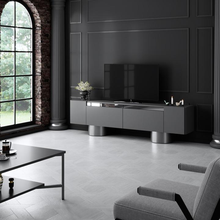 Produktbild Skye Decor Bohem Silver TV Stand (180 x 50 x 30 cm)