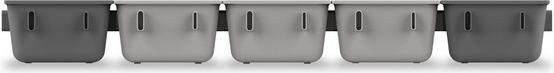 Actual product image Joseph Joseph Schubladen-Organizer-Set, 7-teilig grau/rot DUO