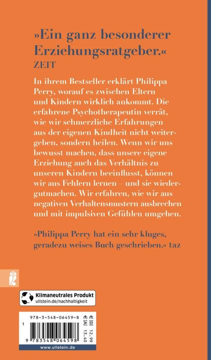 Actual product image Das Buch, von dem du dir wünschst, deine Eltern hätten es gelesen (German, Philippa Perry, Jorge del Corral, 2021)